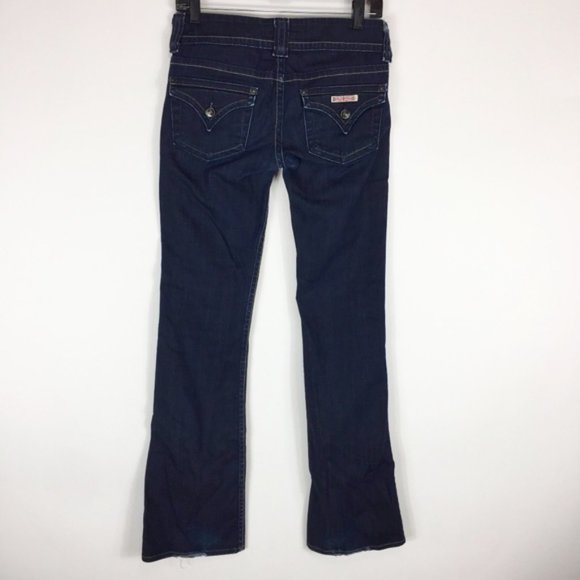 Hudson Jeans 26 Dark Wash Low Rise Signature Boot - Picture 4 of 8